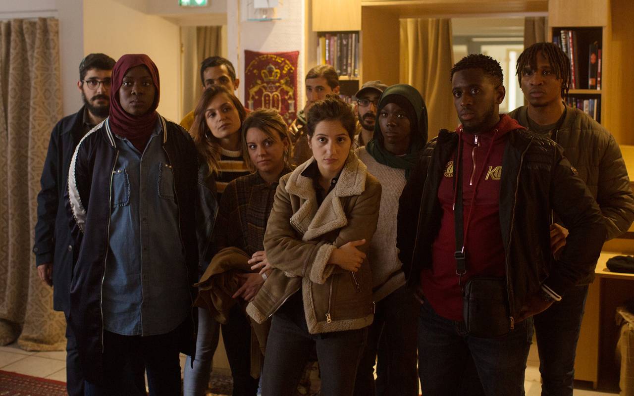 Die Gruppe der autistischen Kids.