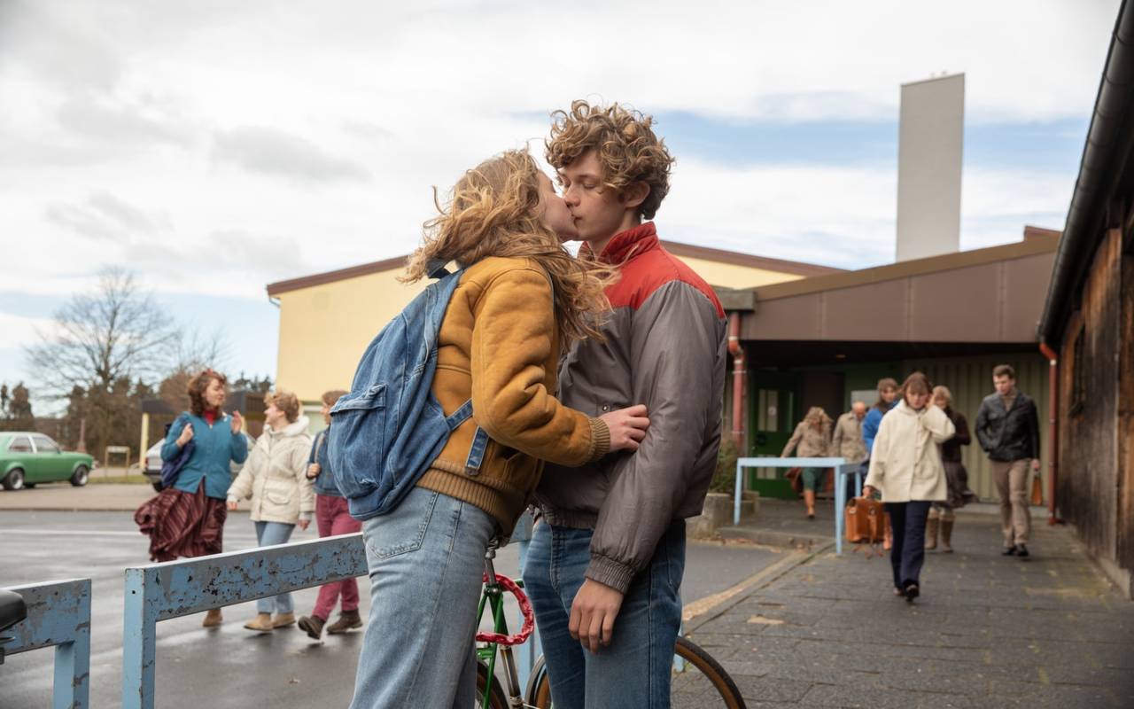 Vera und Höppner küssen sich.