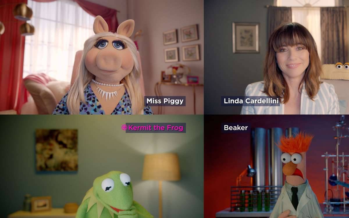 Die Puppen in vollem Einsatz.