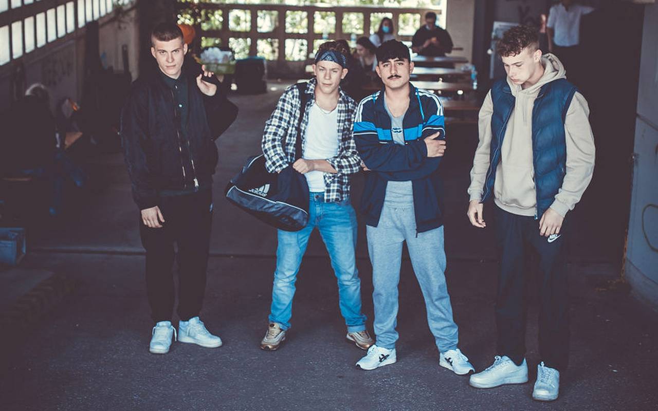 Die Jungs der Clique.