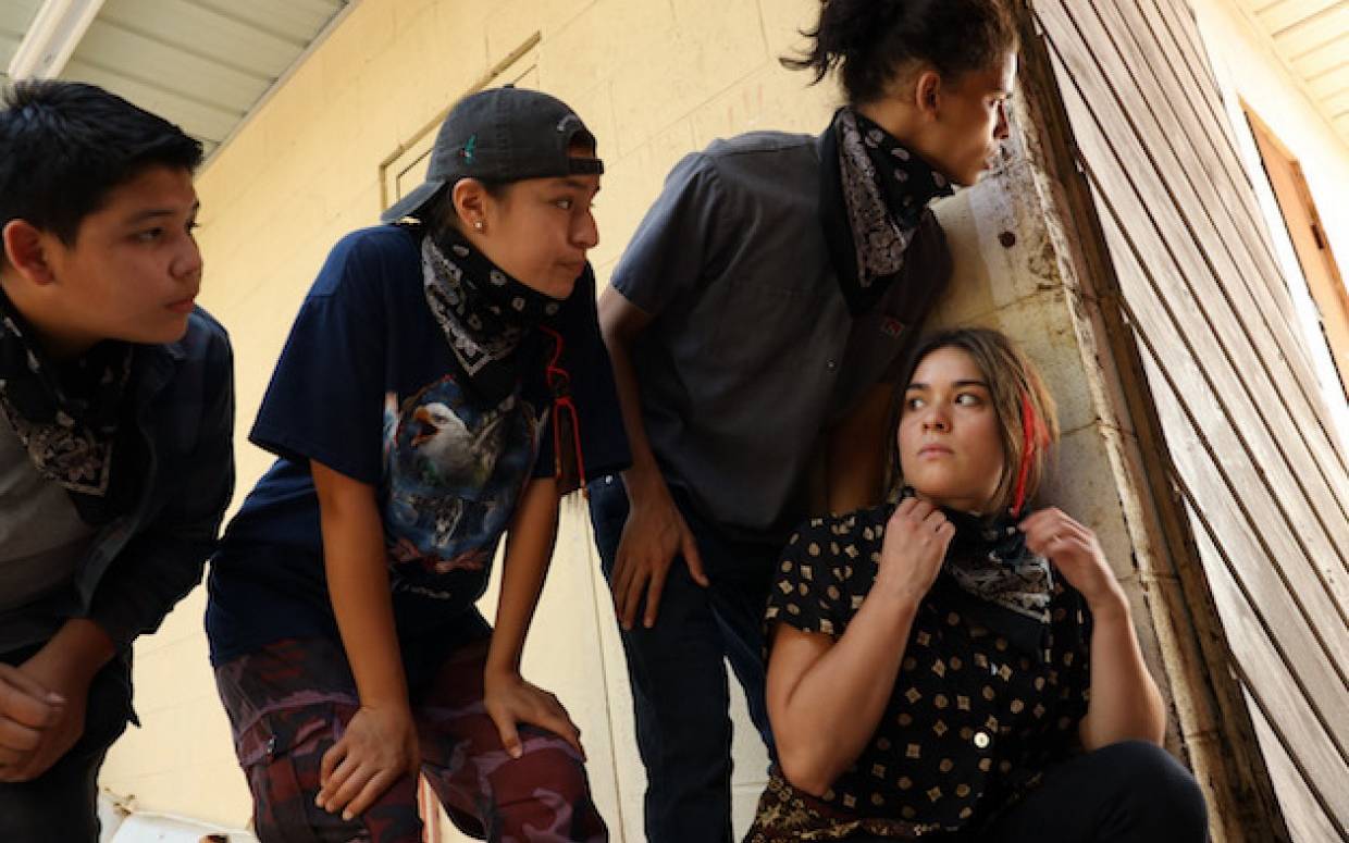 Die Gang vor dem Coup.