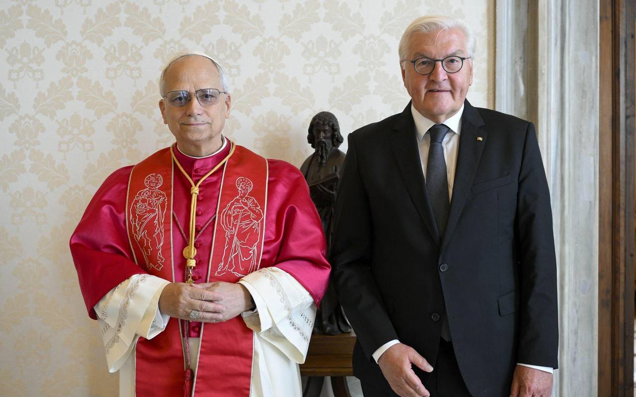 Bundespräsident Steinmeier in Vatikanstadt