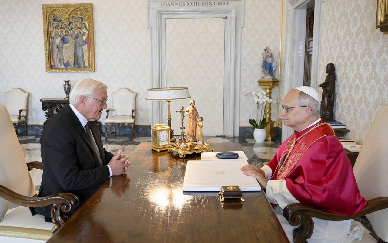 Bundespräsident Steinmeier in Vatikanstadt
