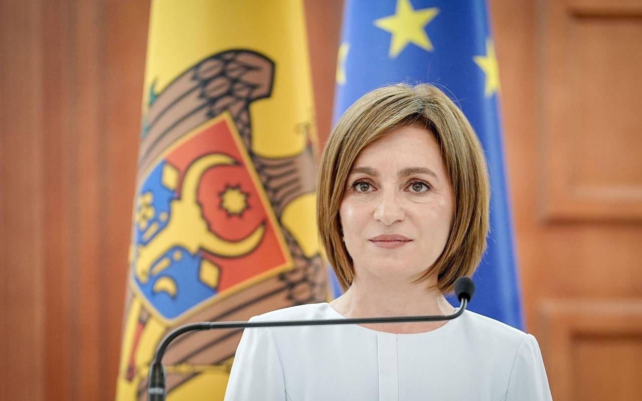 Präsidentin der Republik Moldau Maia Sandu