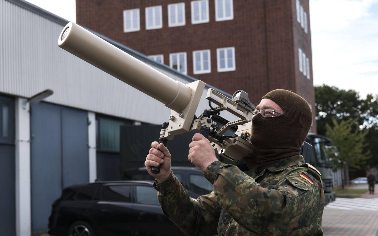 Bundeswehr-Übung mit Drohnenabwehr