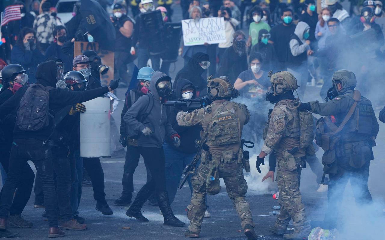 Proteste in den USA - Portland