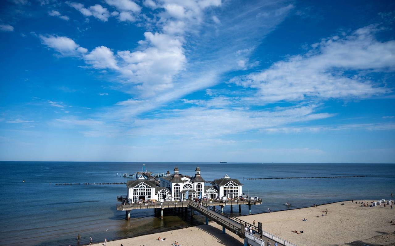 Spätsommerliches Wetter an der Ostsee