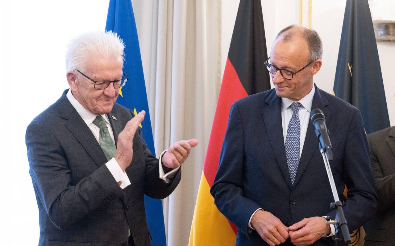 Bundeskanzler Merz - Antrittsbesuch in Baden-Württemberg