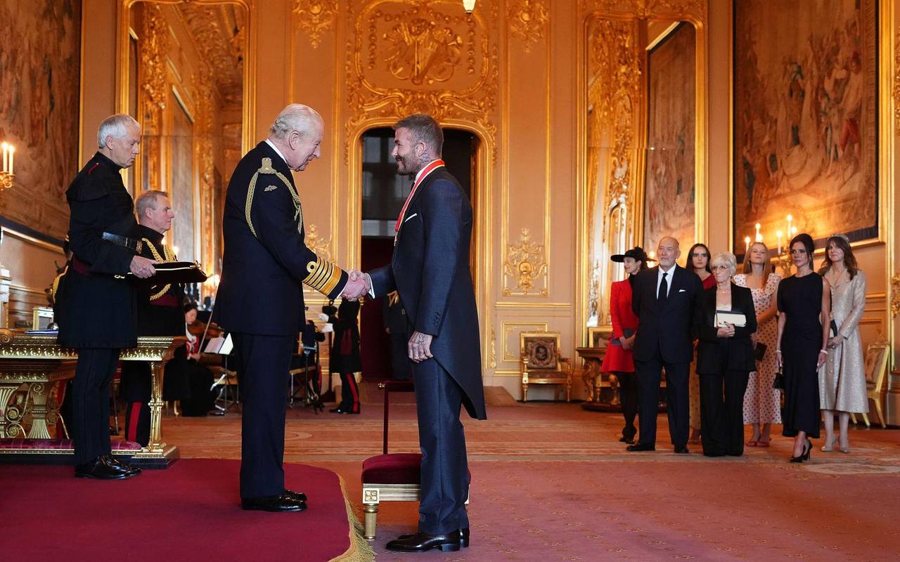Ritterschlag für David Beckham