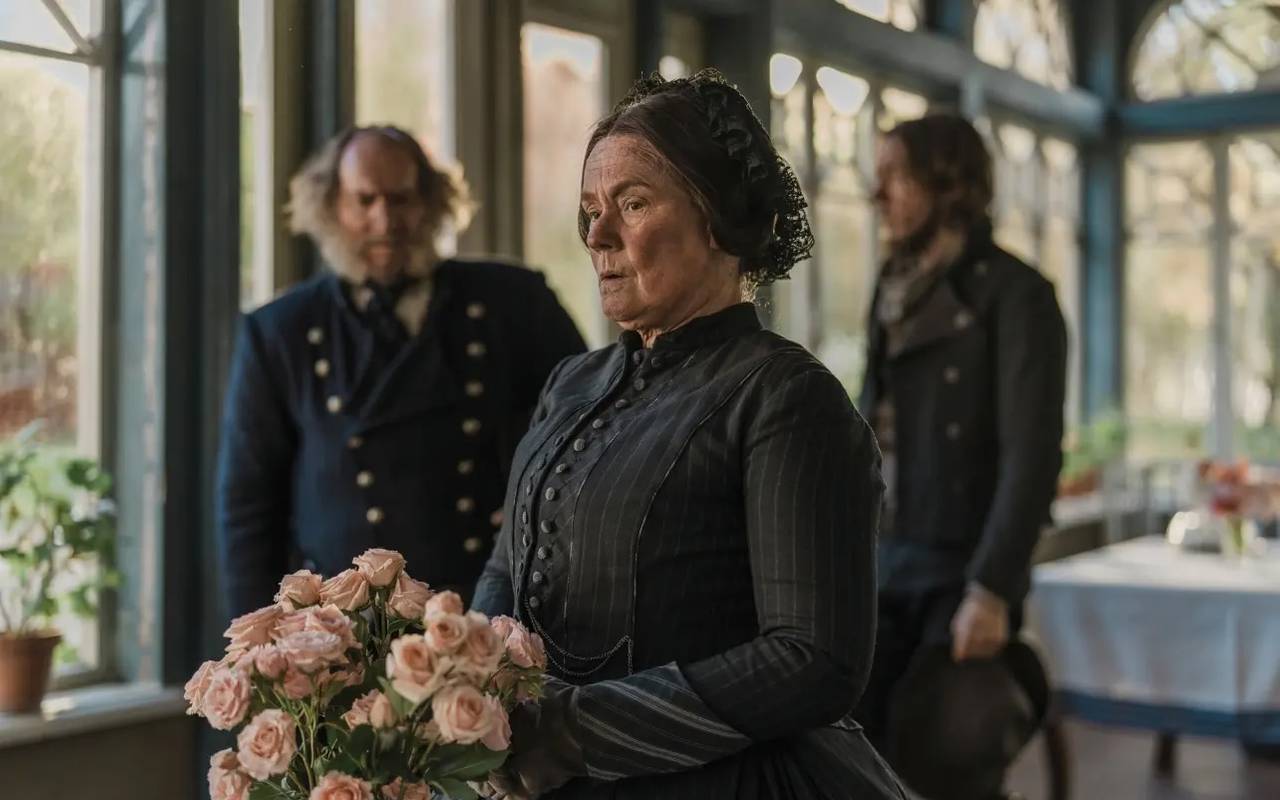 Die Leute rümpfen die Nase.