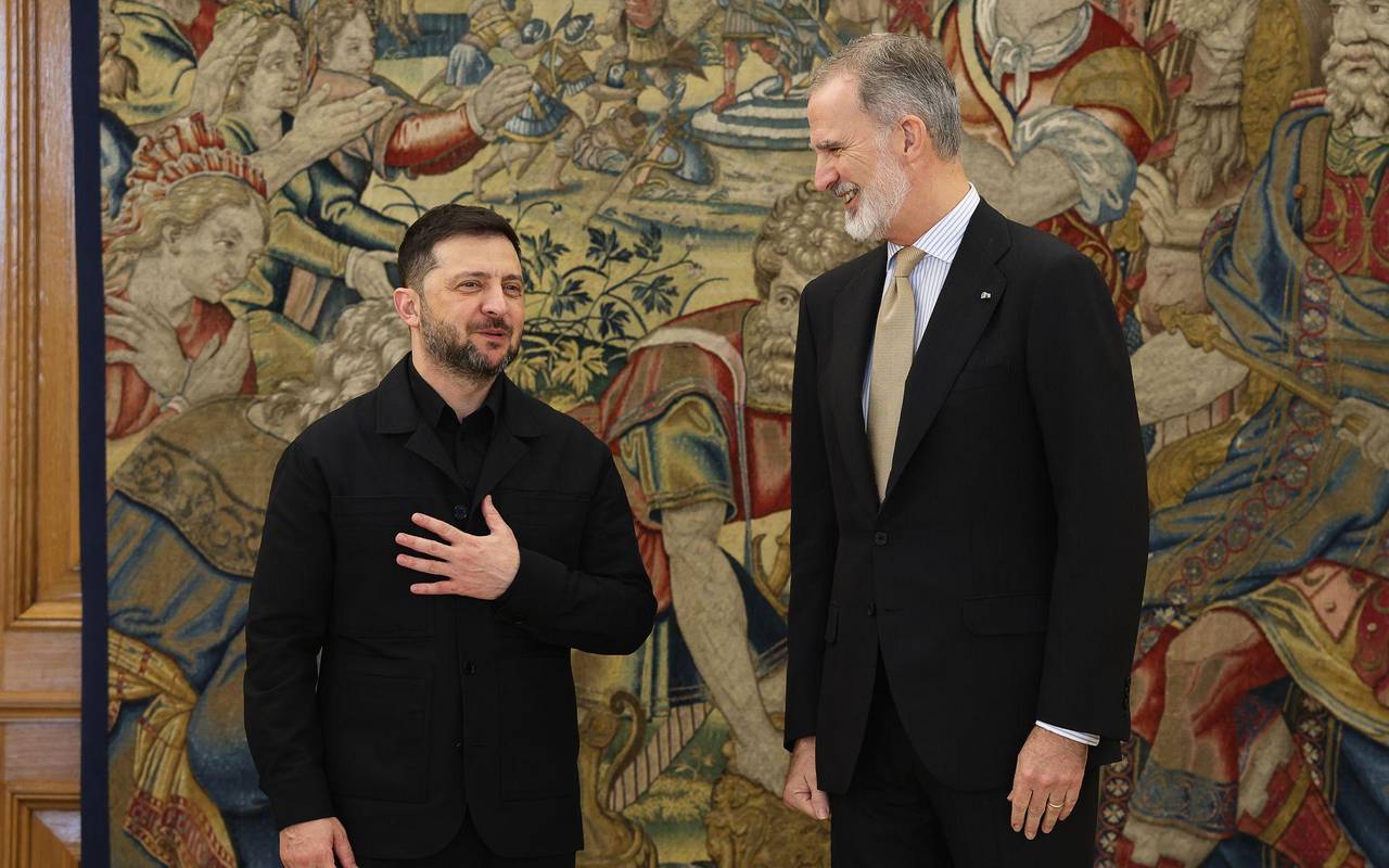 Ukraine-Krieg - Selenskyj in Madrid