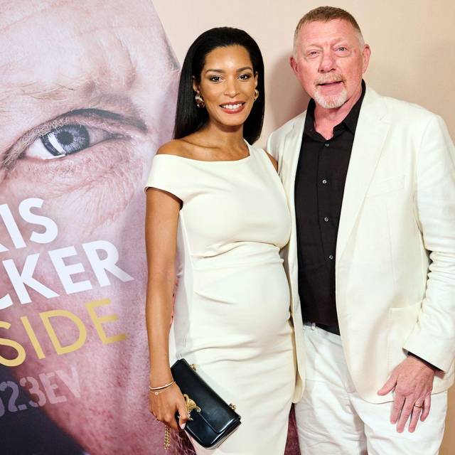 Lilian Monteiro und Boris Becker