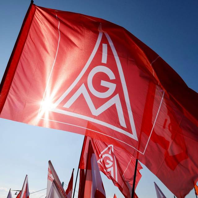 IG Metall-Flaggen