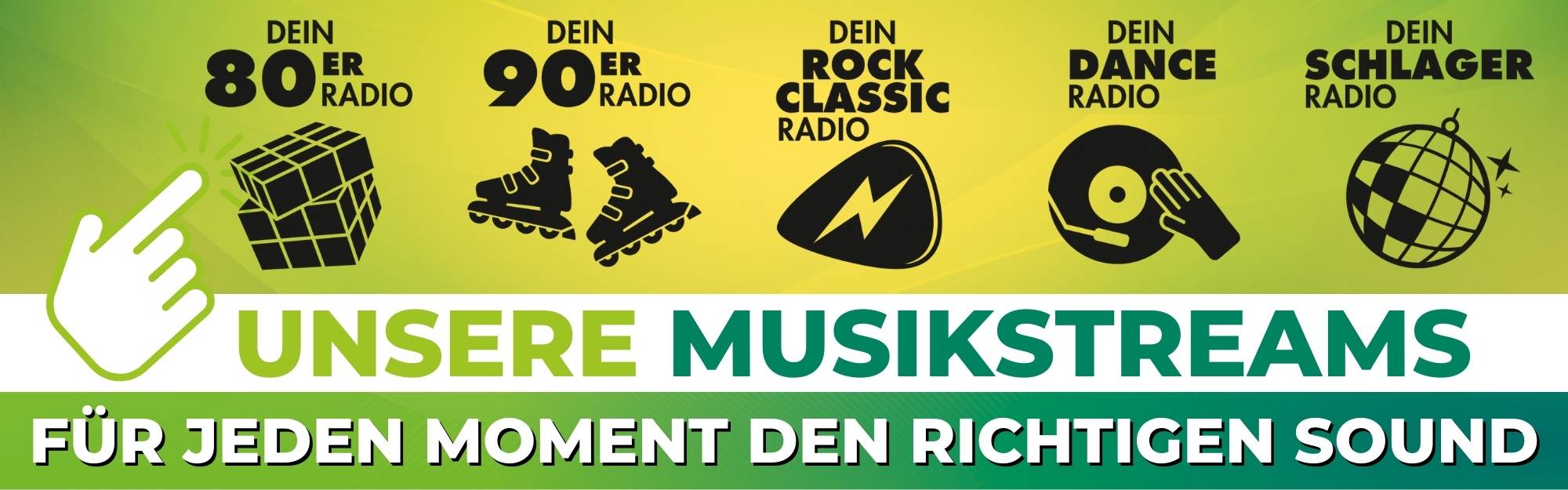 Für jede Stimmung den passenden Stream