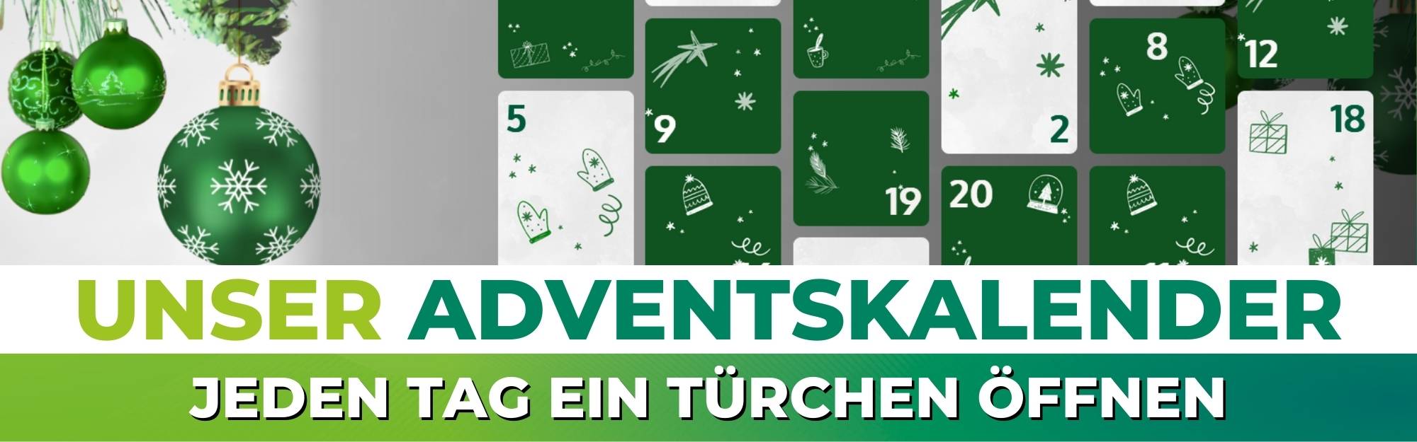 Jeden Tag ein Türchen öffnen