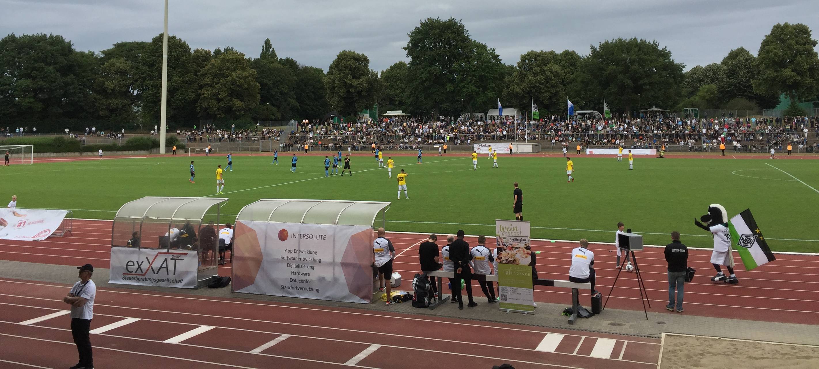 8:0-Sieg für Borussia bei Rose-Debüt