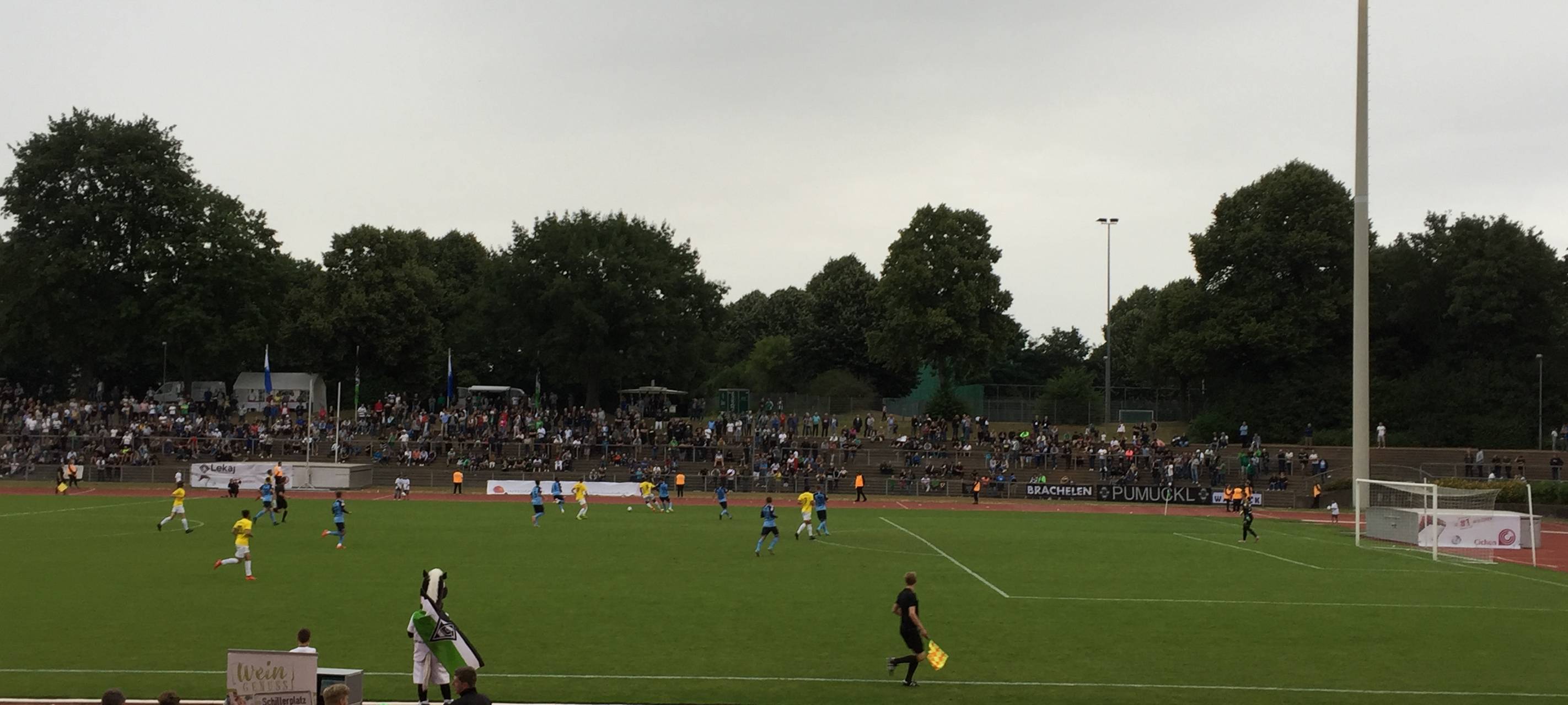 8:0-Sieg für Borussia bei Rose-Debüt