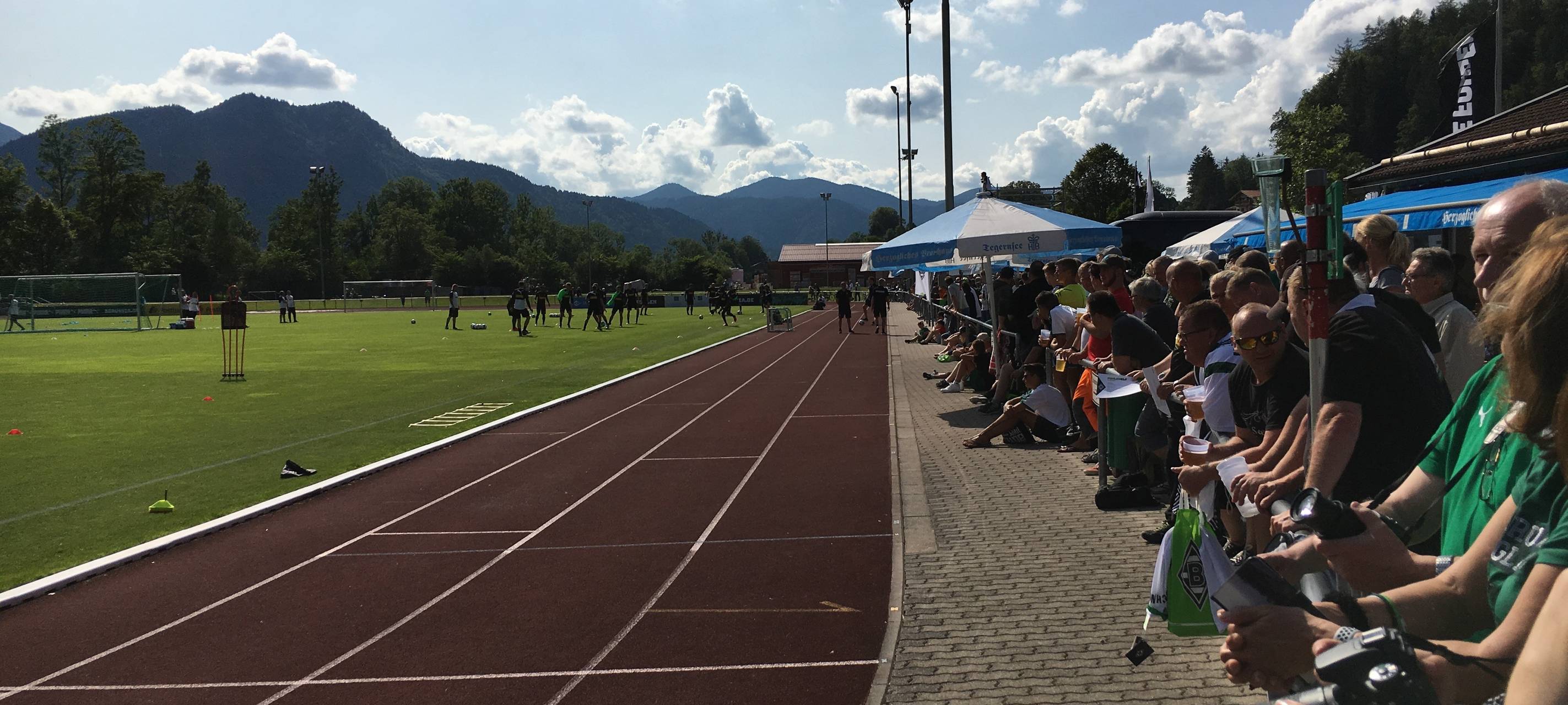 Borussia im Trainingslager