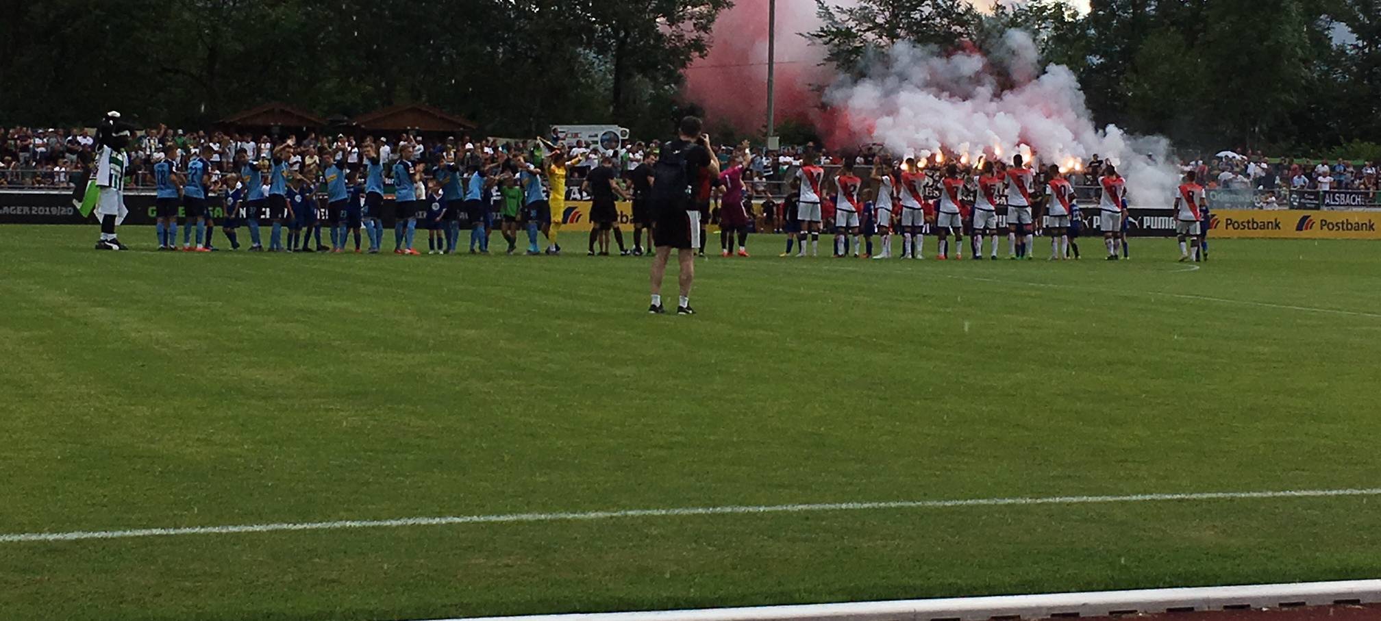 Bilder und Eindrücke: Borussia gegen Rayo Vallecano