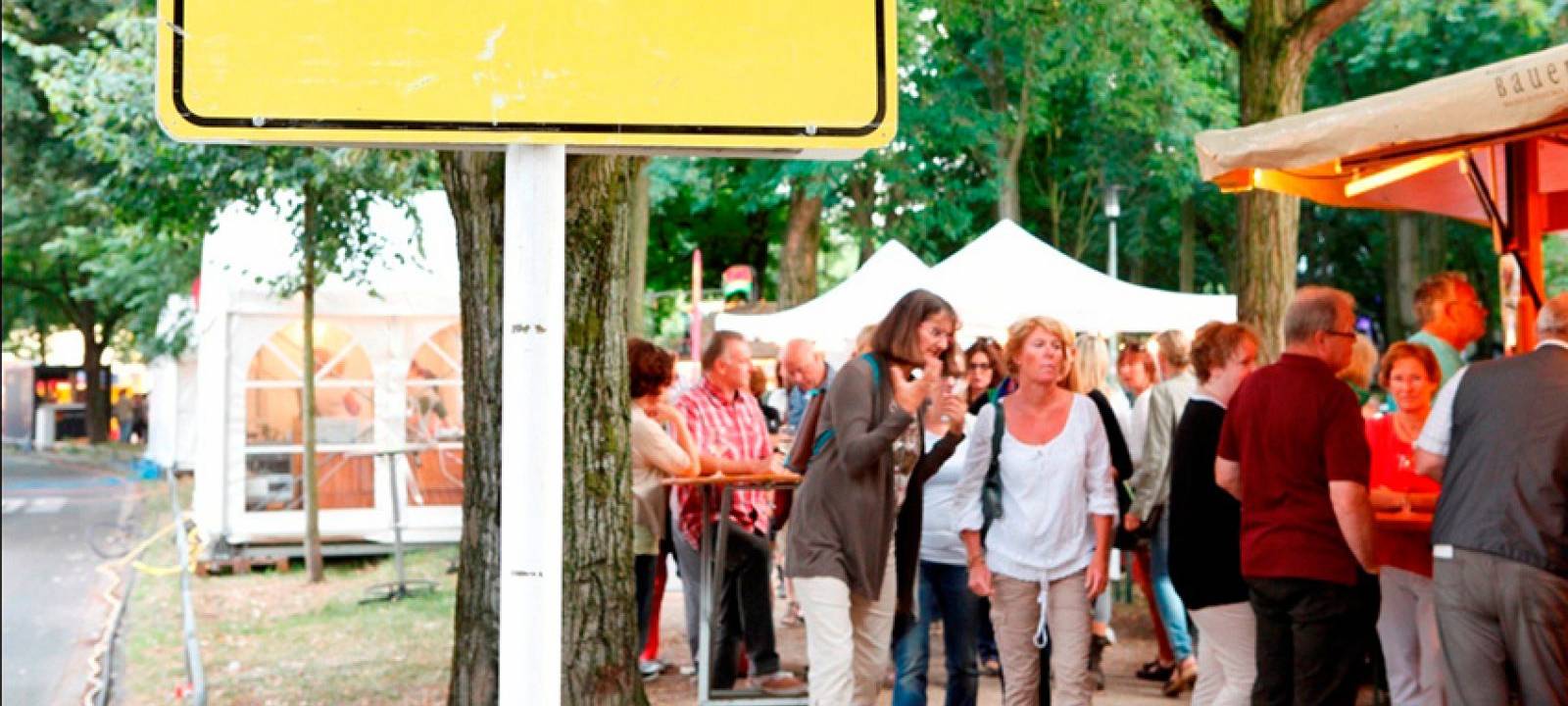 Endspurt beim Eine-Stadt-Fest