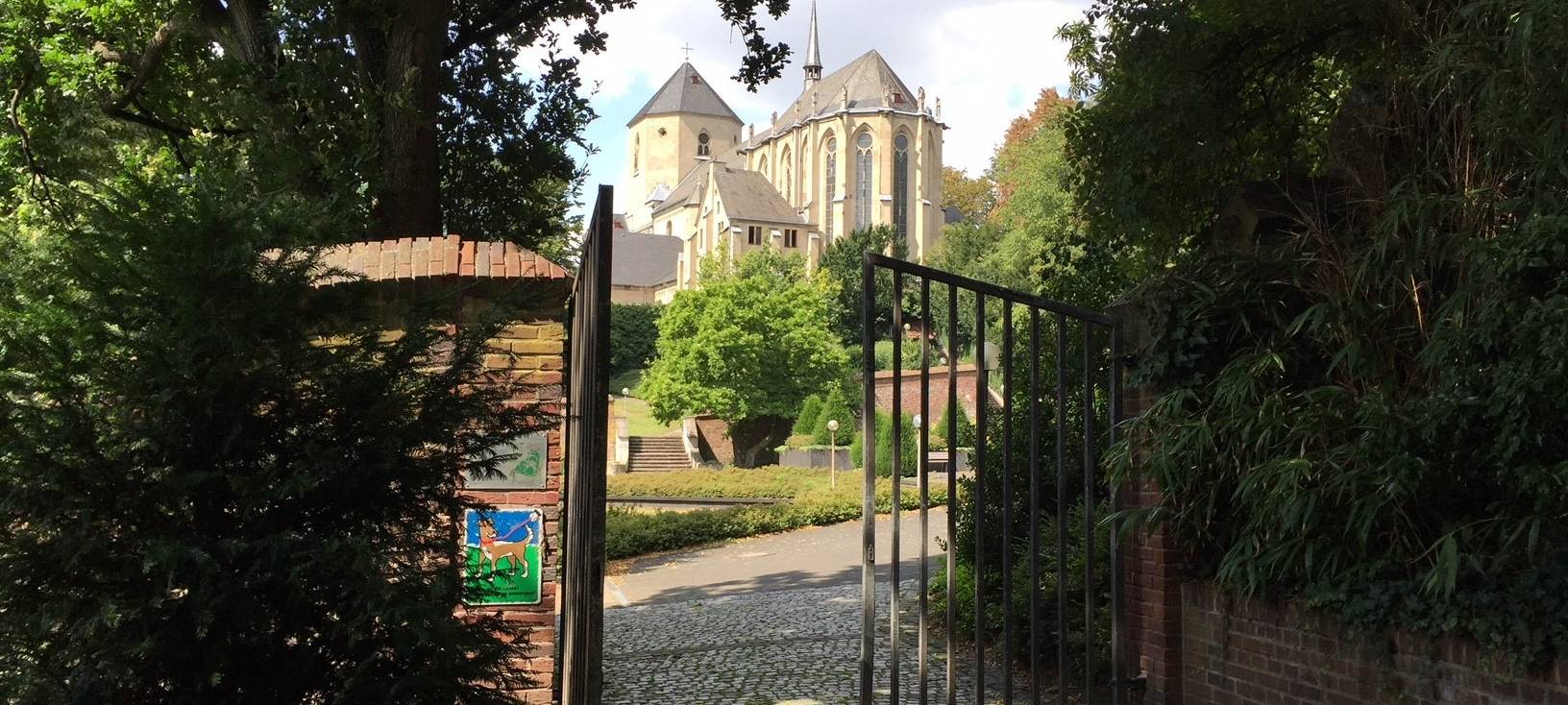 Brunnenhof wird restauriert