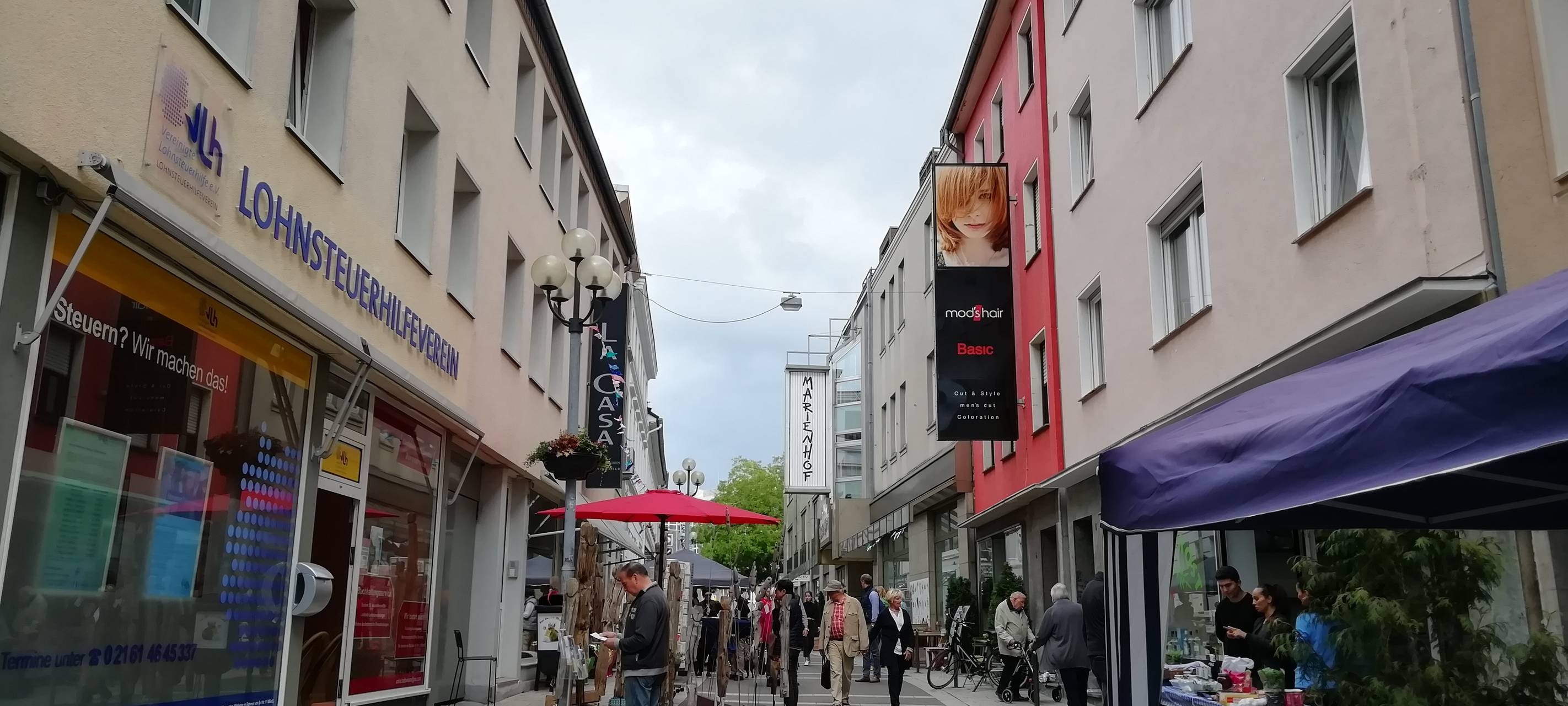 Schöne neue Wallstraße lädt ein