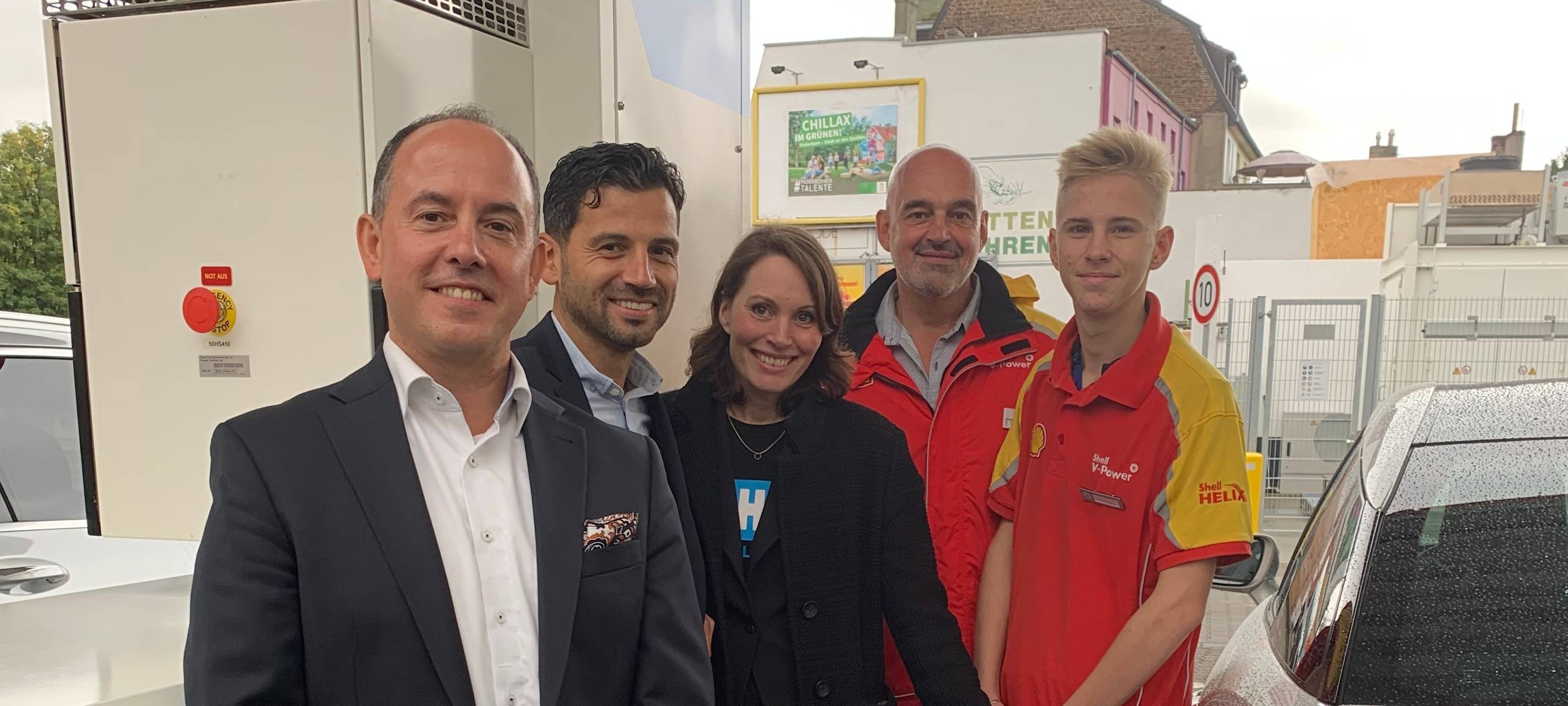 Wasserstoff tanken in Rheydt