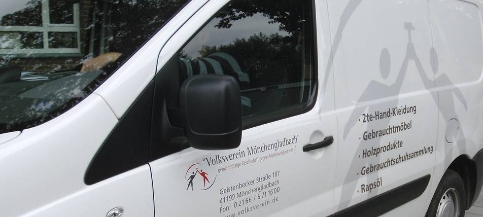Volksverein-Spendenmobil in Eicken