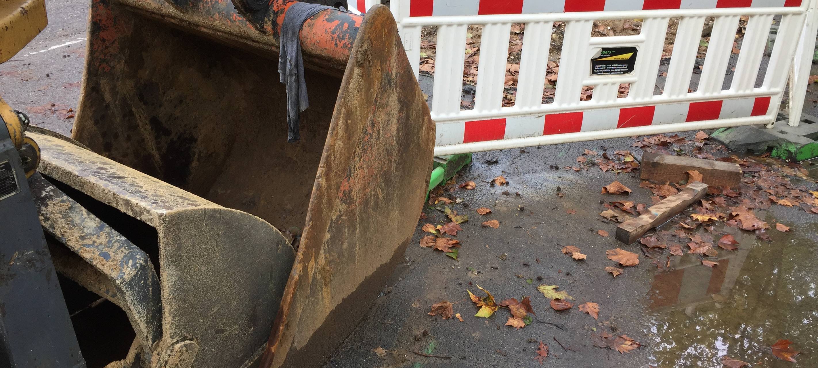 Zwei neue Baustellen bei uns