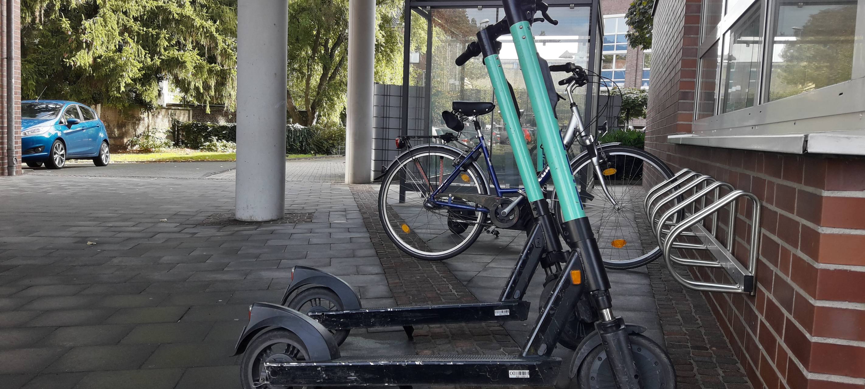 E-Scooter-Verleih wird oft genutzt