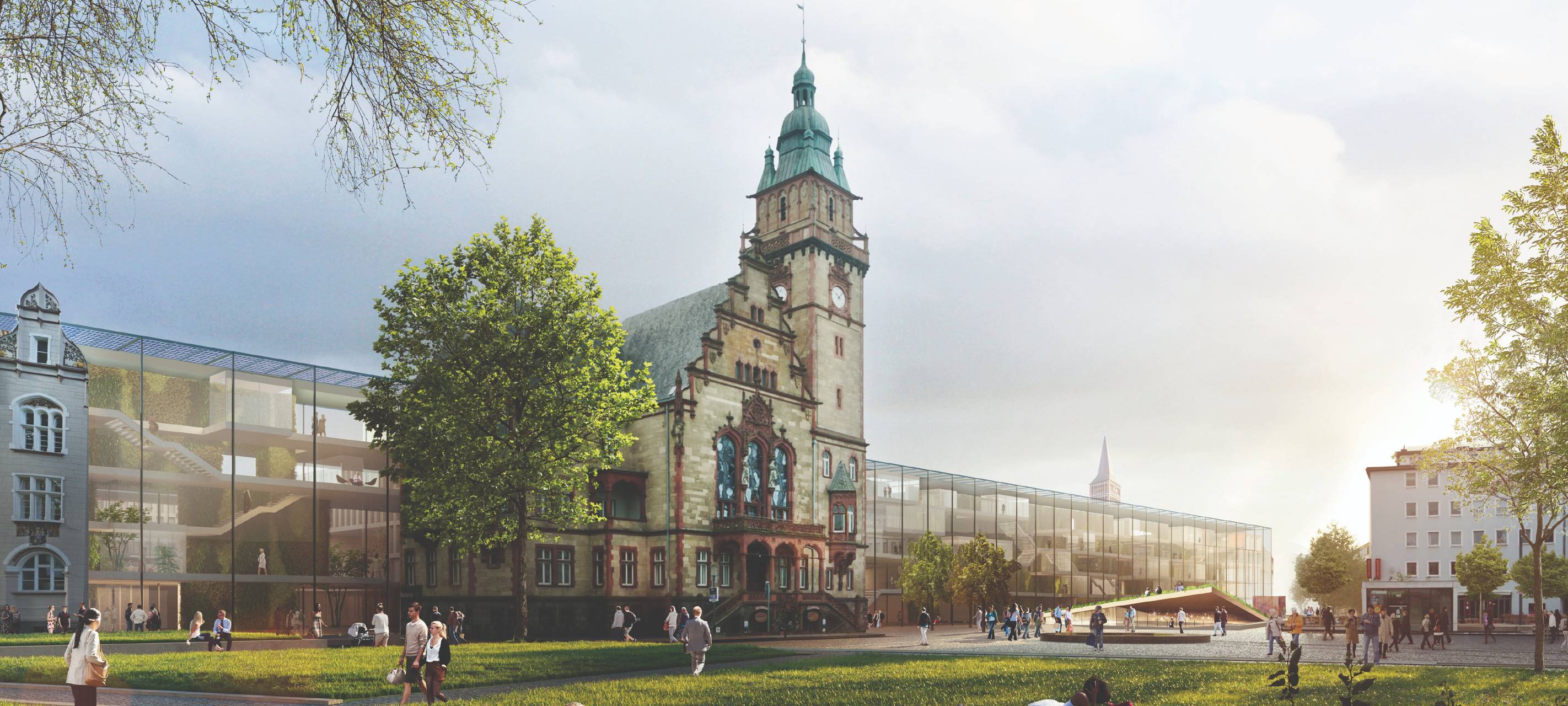 Neues Rathaus: Bedingungen und Ideen von CDU und SPD