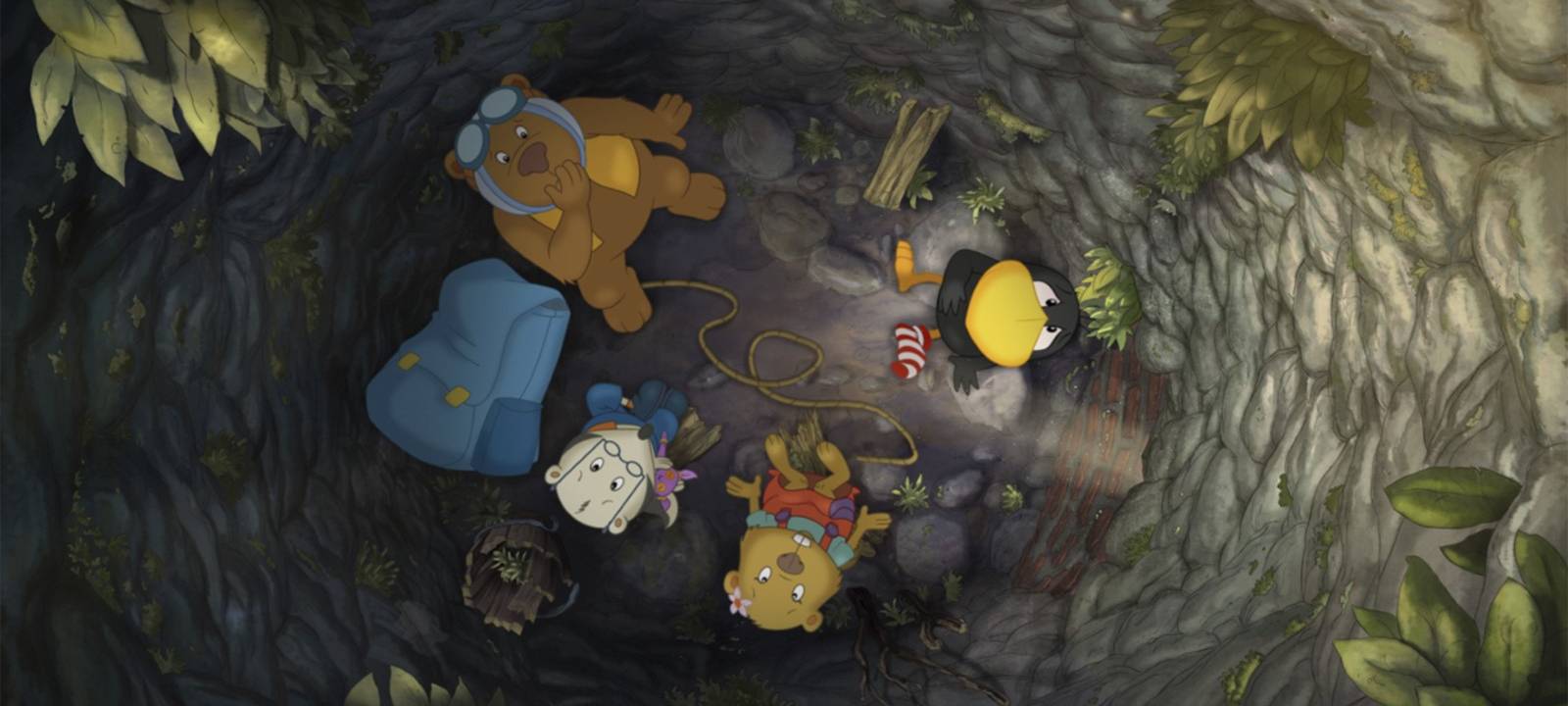 Die Tiere sitzen fest.