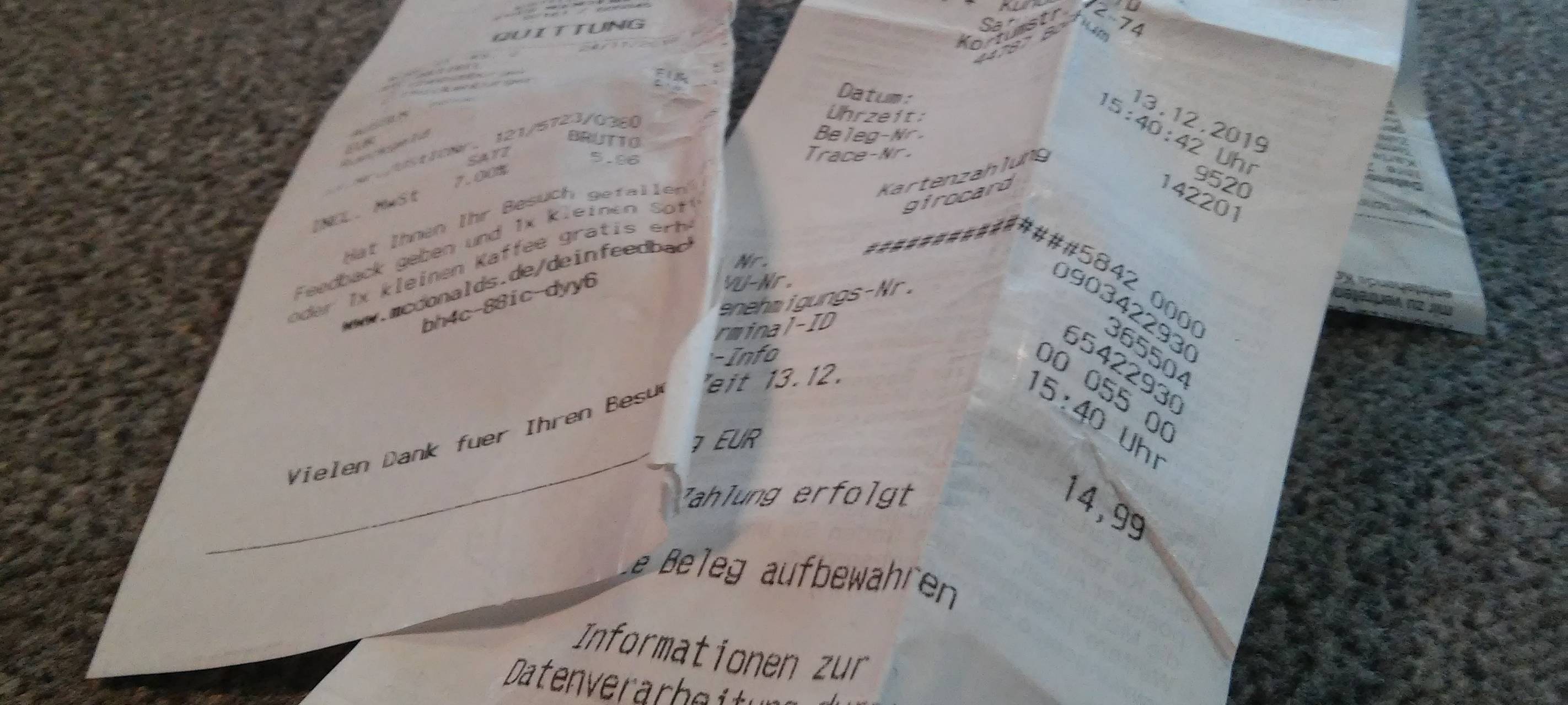 Bonpflicht macht Einzelhandel weiter zu schaffen