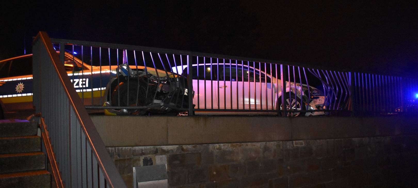 Verfolgungsfahrt mit Leichtverletzten