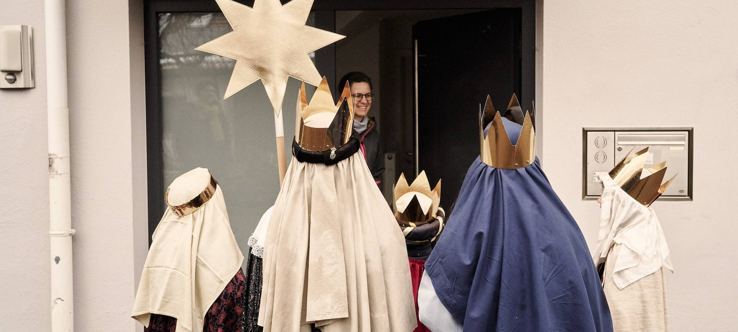 Sternsinger ziehen wieder durch die Stadt