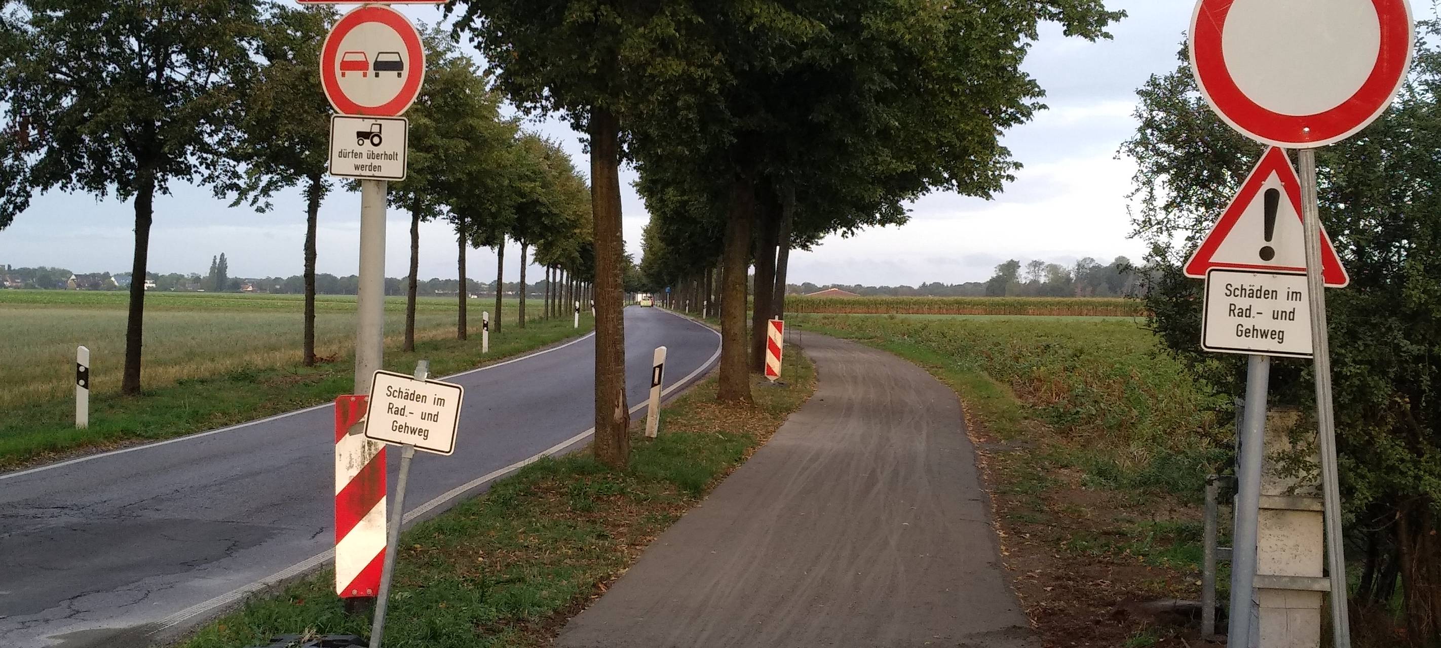 Linke und ADFC kritisieren Radwege