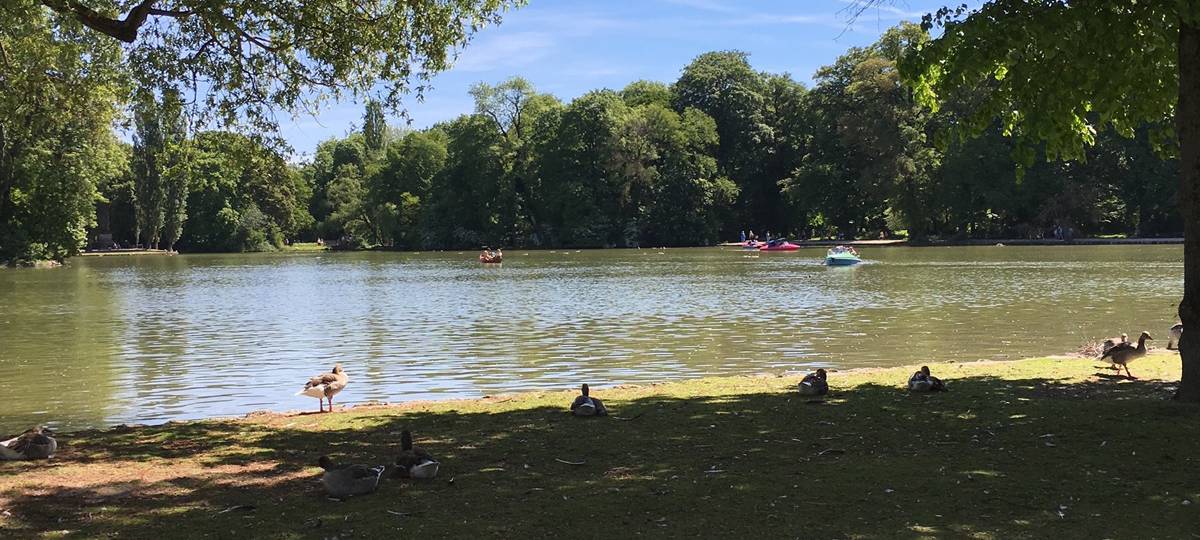 Viele Touristen am Niederrhein