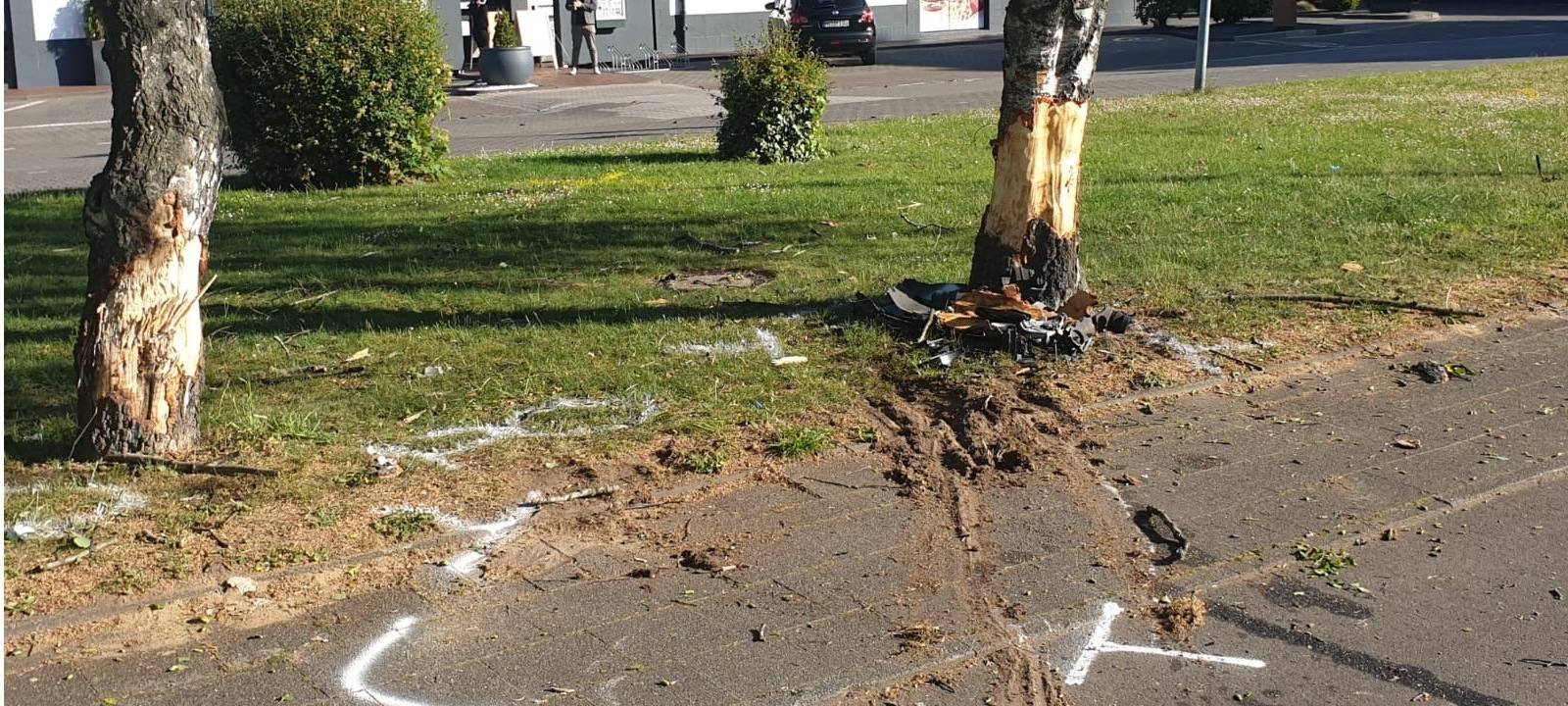 Verkehrsunfall auf der Korschenbroicherstraße