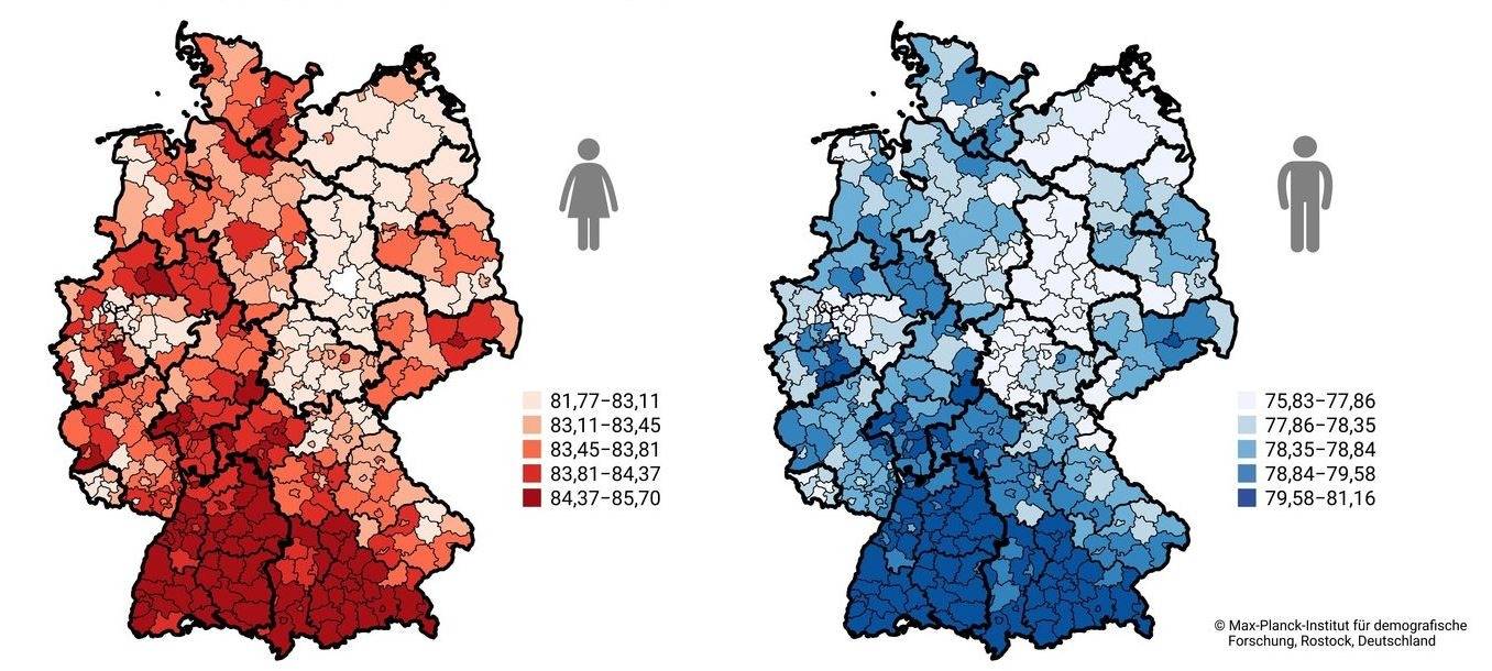 Lebenserwartung in Mönchengladbach