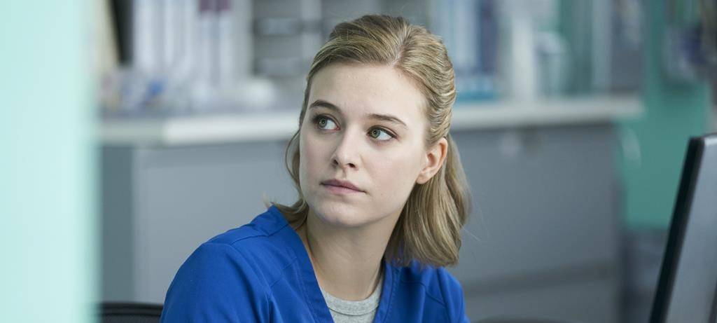 Grace an der Anmeldung.