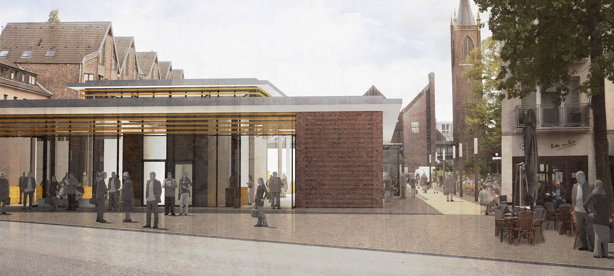 Rundgang durch die Markthalle