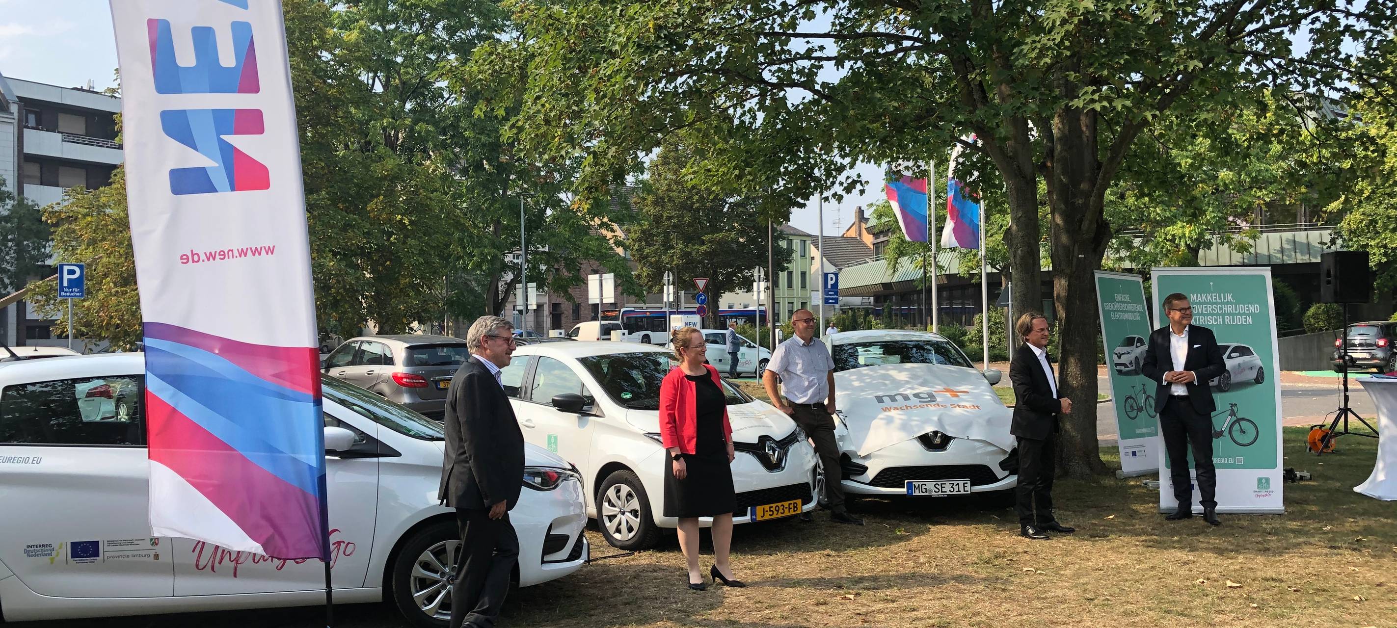 SHAREuregio Unplug&Go in Mönchengladbach vorgestellt