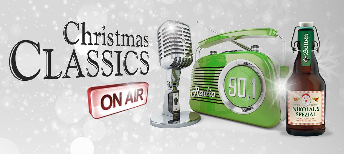 Christmas Classics kommen ins Radio