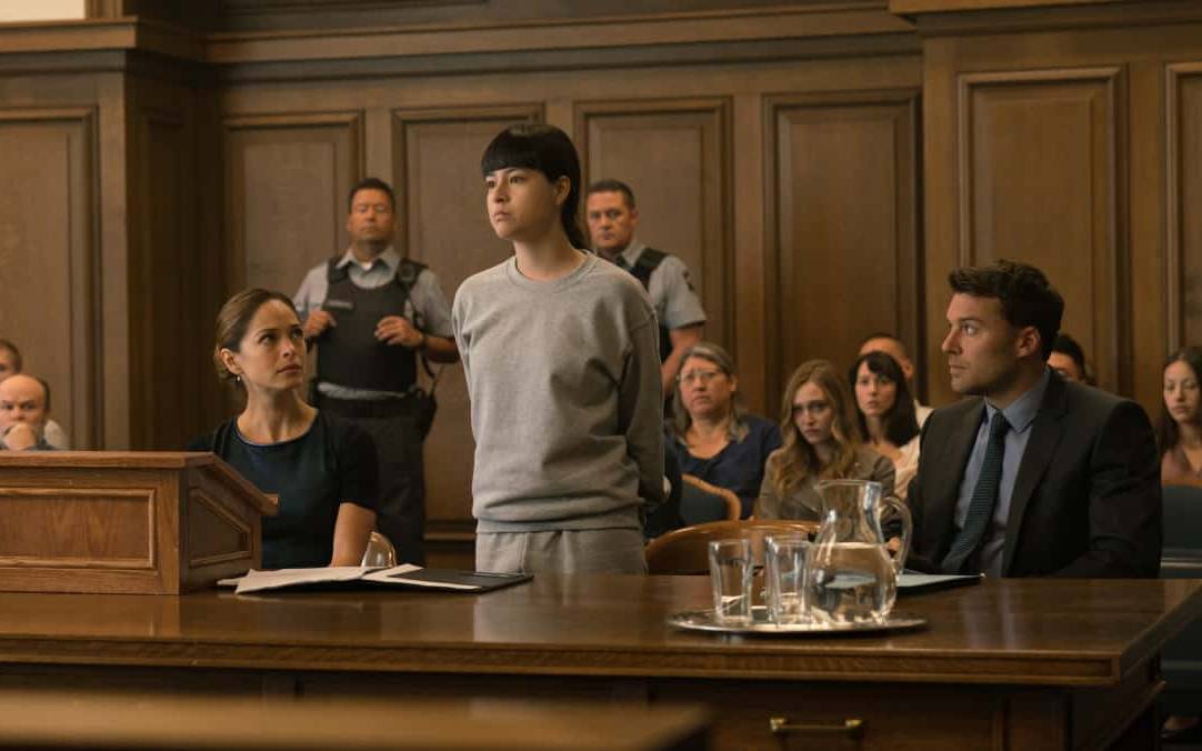 Die kranke Schülerin vor Gericht. 