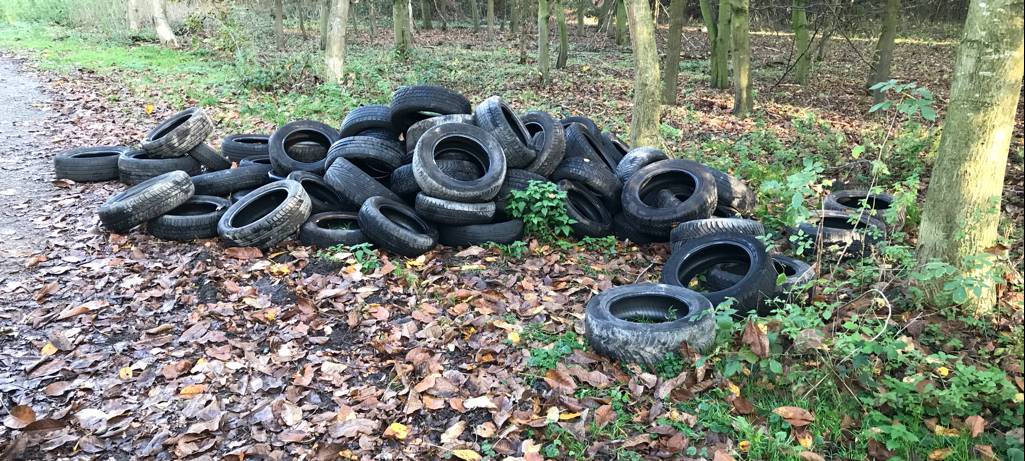 Wieder illegal Altreifen in Mönchengladbach entsorgt