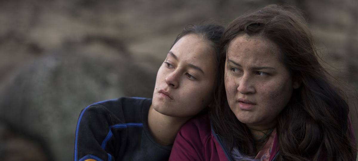 Toni und Martha auf der Insel.