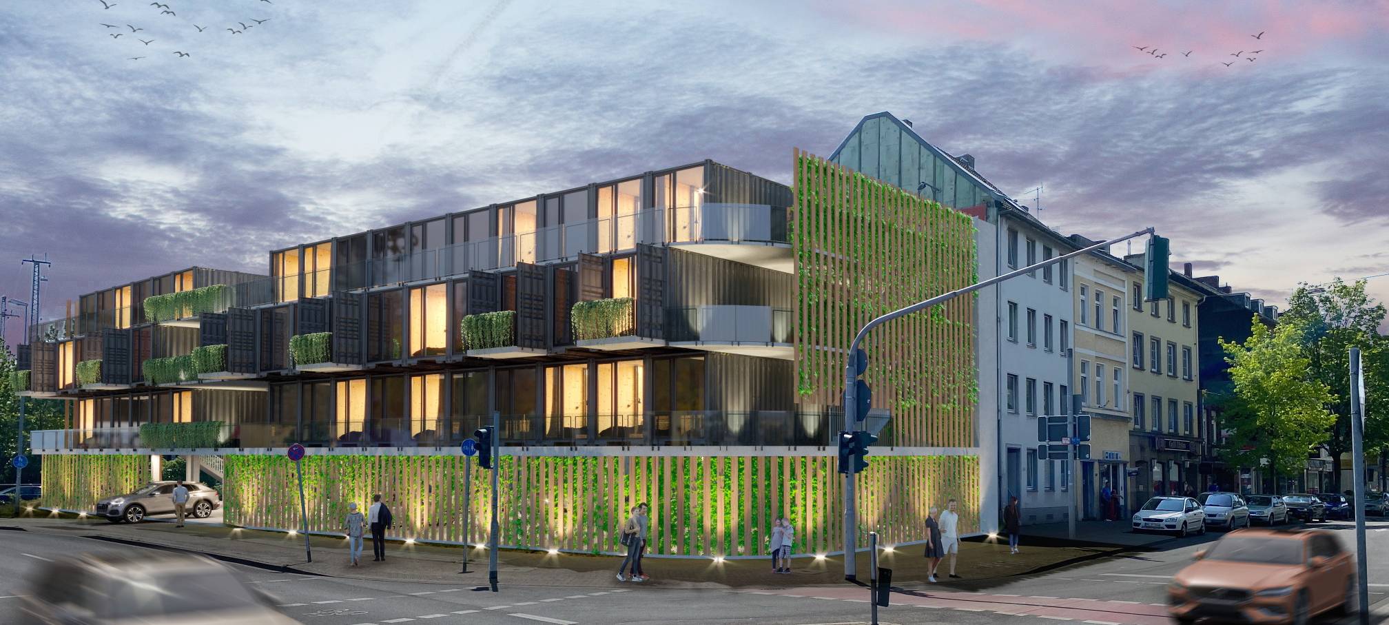 Grüne Mikro-Apartments für Mönchengladbach