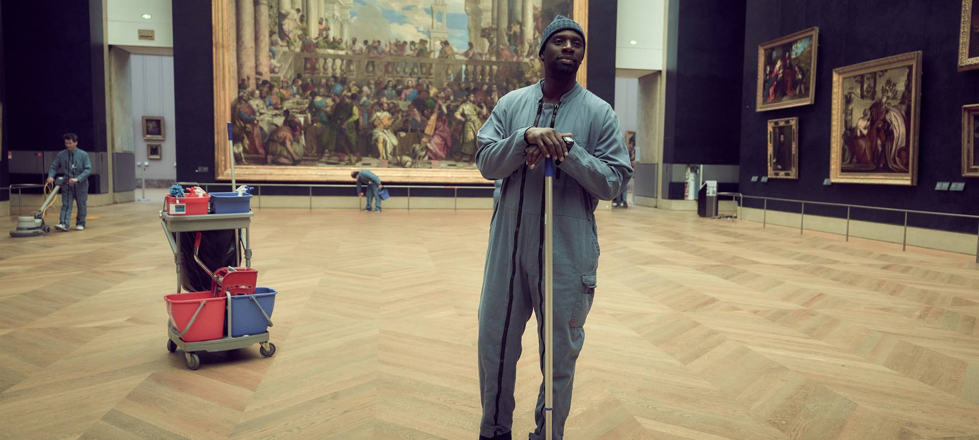 Assane und sein "Job" - doch der ist nur Mittel zum Zweck.