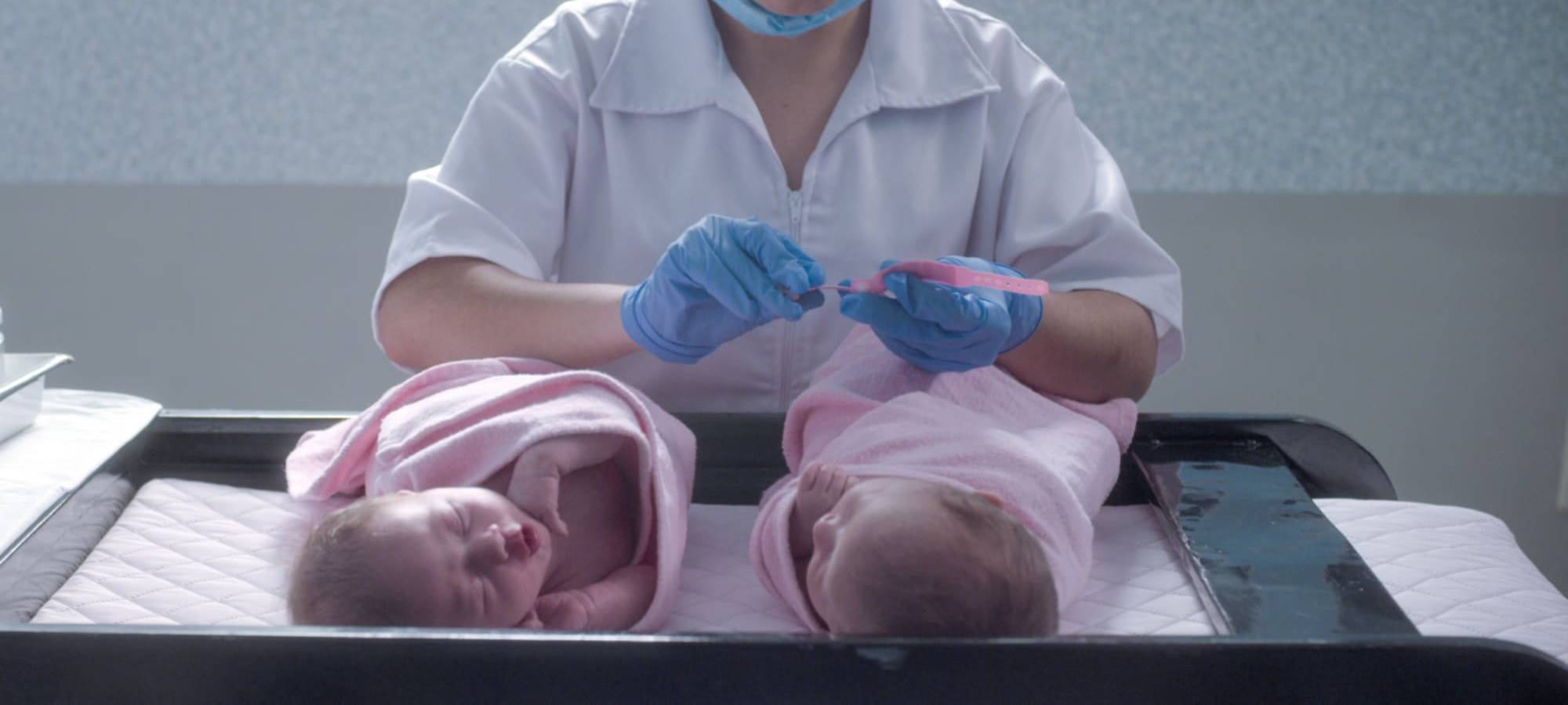 Die Verwechslung im Krankenhaus.
