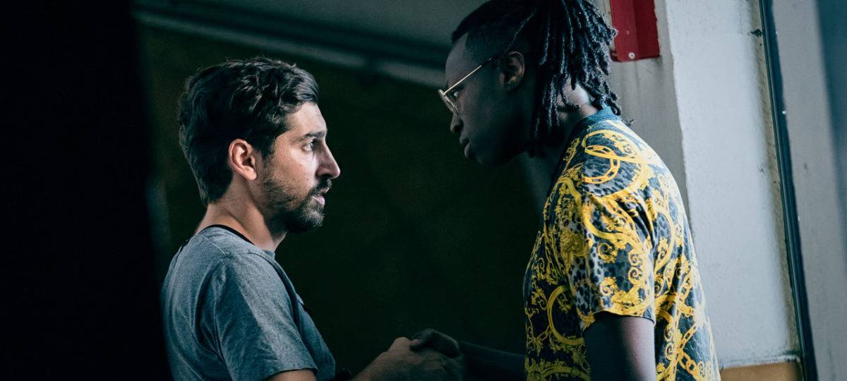 Franck und Rapper Tony.